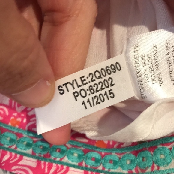 Vineyard Vines Silk Tunic Dress/Size 00 - Picture 10 of 12